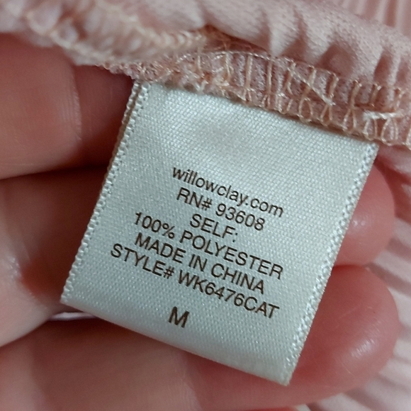 Will & Clay pleated twistfront short sleeve blouse - Picture 5 of 5